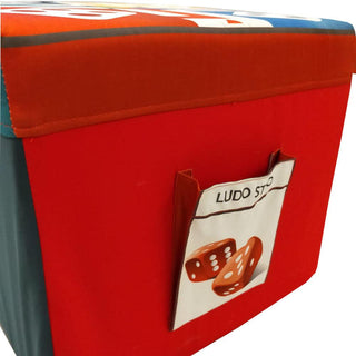 Relaxsit Funky Pouf Cube Luxury Living Room and Bedroom Seating Plus Footstool Size 16’’ x 16’’ x 15" Height -  - Relaxsit