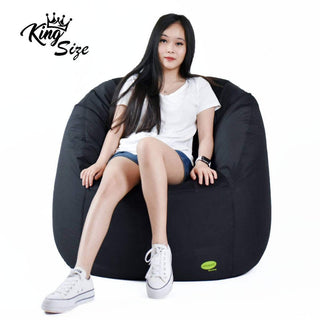 Sports Chair King Size Fabric Bean Bag Sofa - Xl Beanbag Sofa Chair L 110 x W 90 x H 85cm -  - Relaxsit