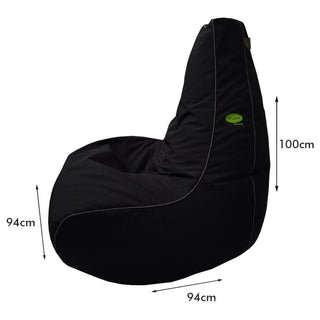 Pear Bean Bag Lounger with foot stool - Relaxsit