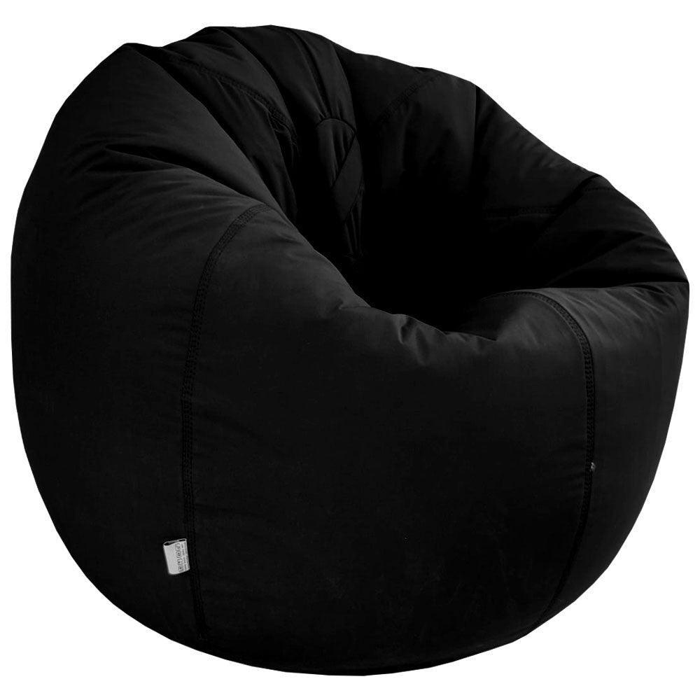 Puffy Plain Fabric Bean Bag Chair -  - Relaxsit