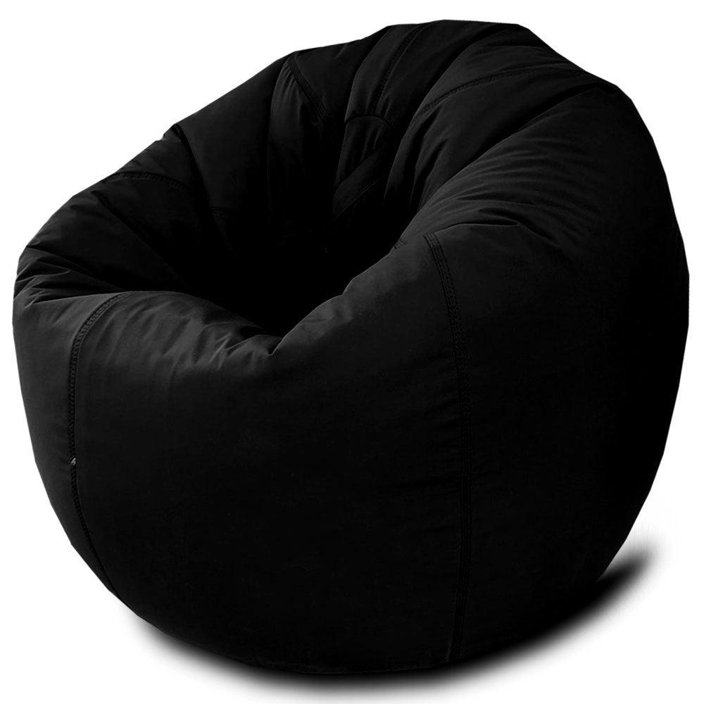 Puffy Plain Fabric Bean Bag Chair -  - Relaxsit