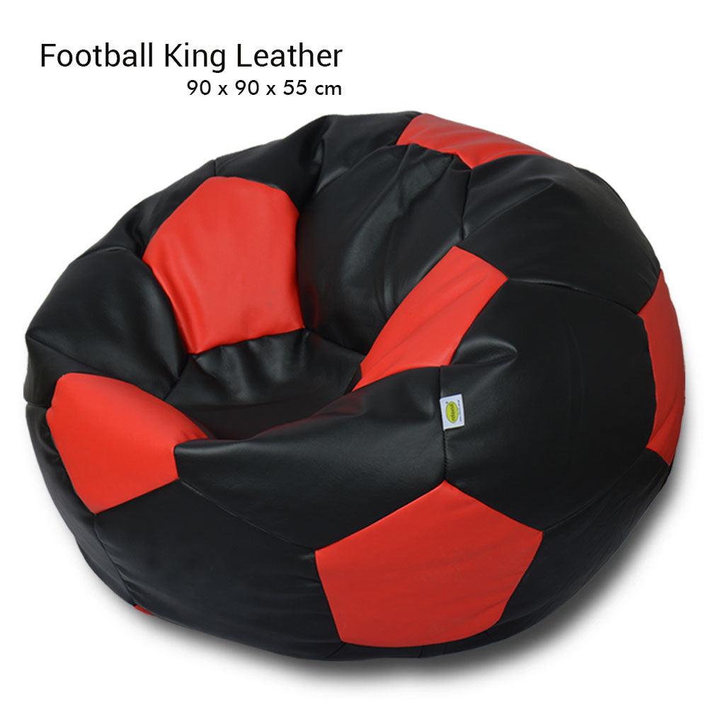 King Size Football Leather Bean Bag -  - Relaxsit