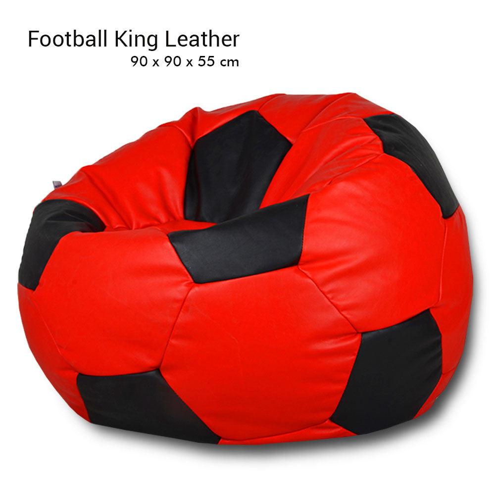 King Size Football Leather Bean Bag -  - Relaxsit