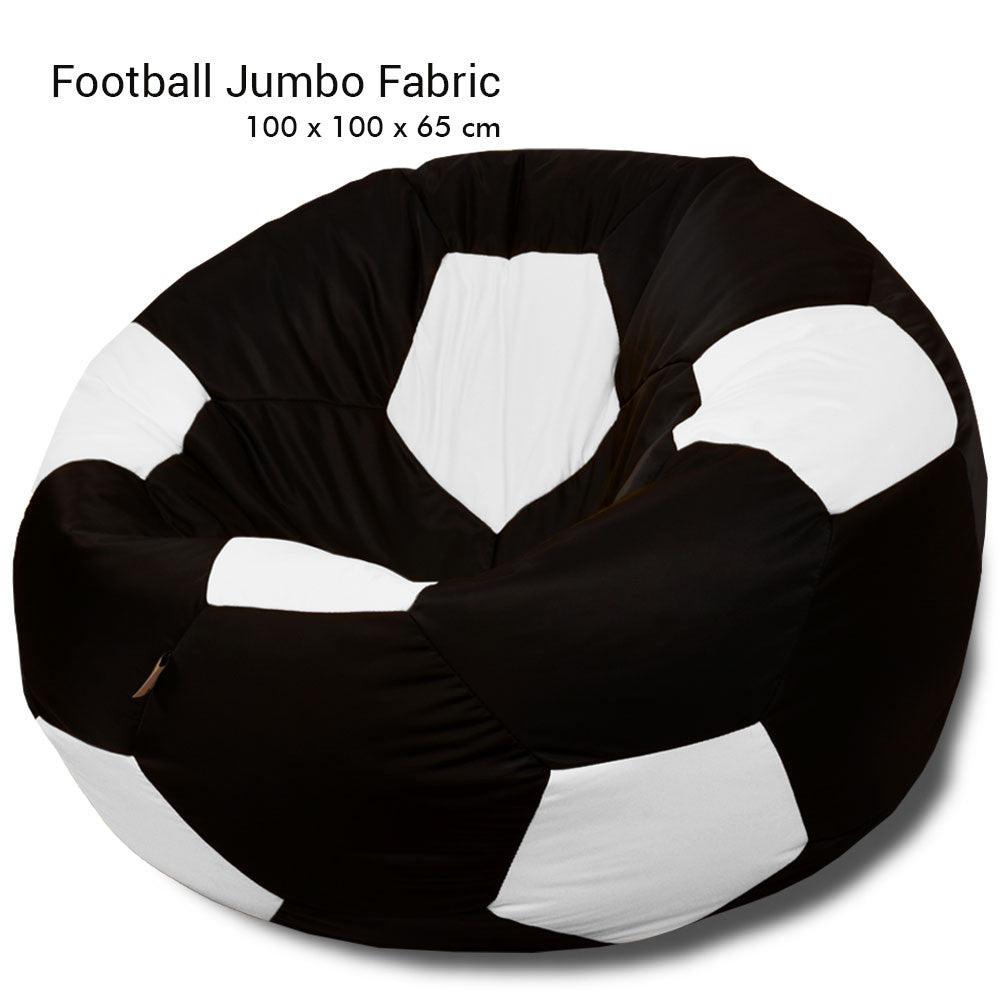 Jumbo XXL Fabric Football Bean Bag -  - Relaxsit