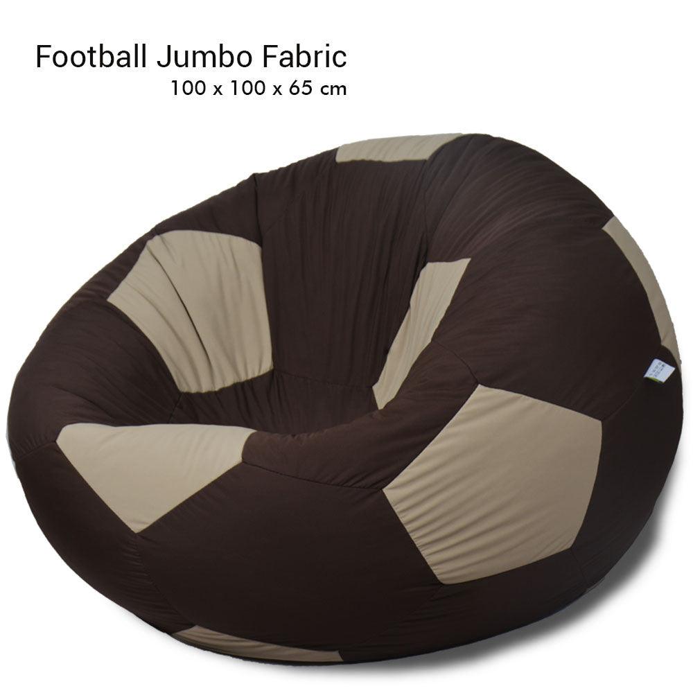 Jumbo XXL Fabric Football Bean Bag -  - Relaxsit