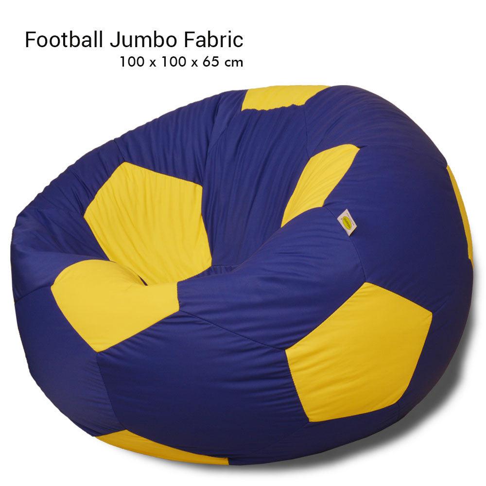 Jumbo XXL Fabric Football Bean Bag -  - Relaxsit