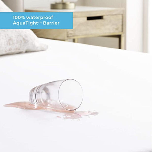 Relaxsit Waterproof Mattress Protector Cover King Queen and single size options Fitted with 12" side pils stretchable Relaxsit