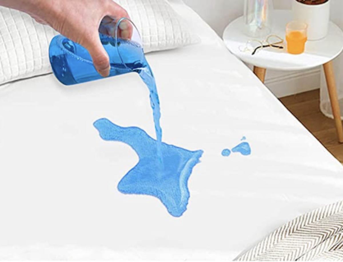 Relaxsit Waterproof Mattress Protector Cover King Queen and single size options Fitted with 12" side pils stretchable Relaxsit