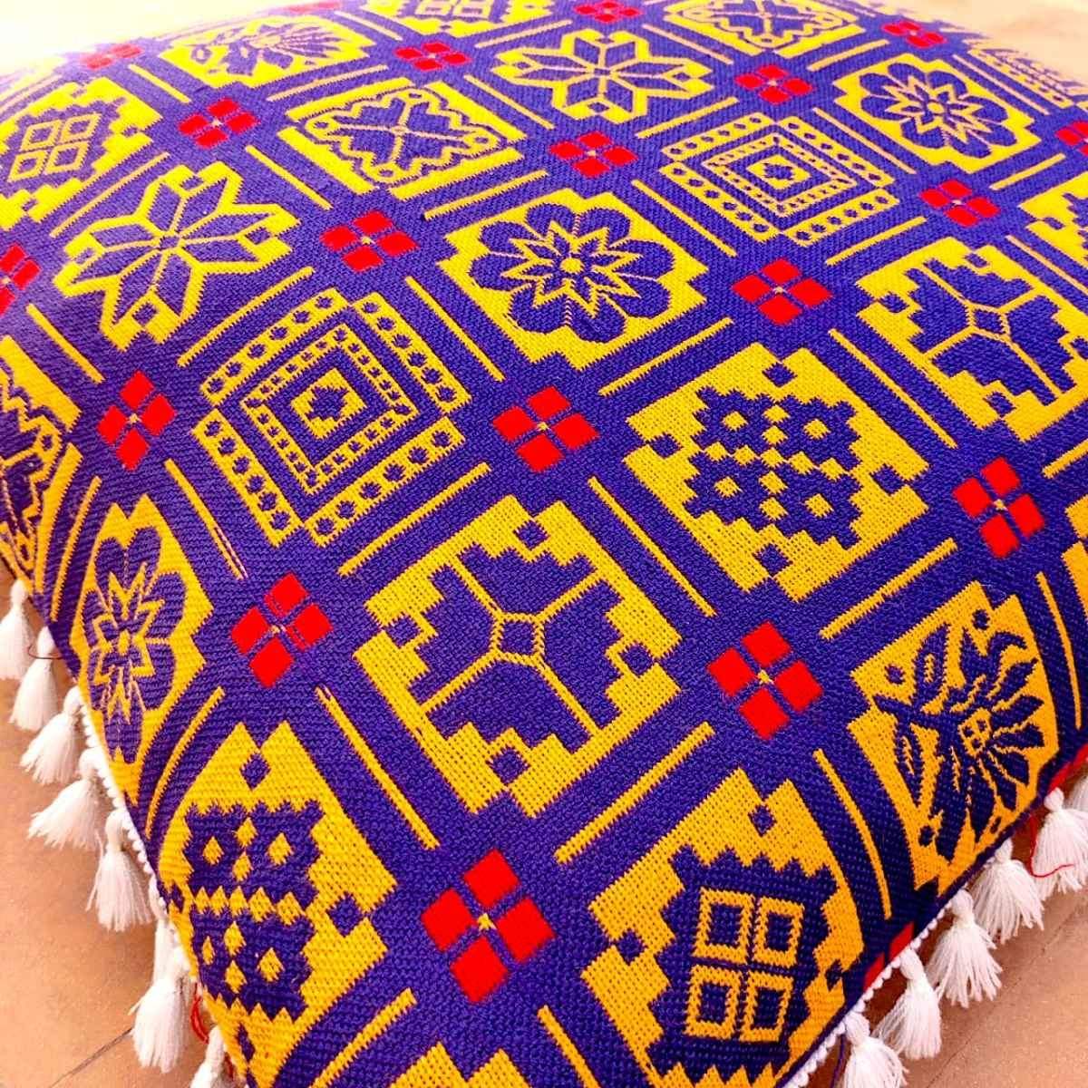 Traditional Floor Cushion Acrylic & polyester Inclusive of filing case size 26 x 26" Cover Relaxsit