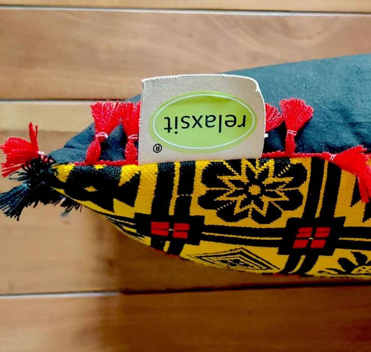 Traditional Floor Cushion Acrylic & polyester Inclusive of filing case size 26 x 26" Cover Relaxsit