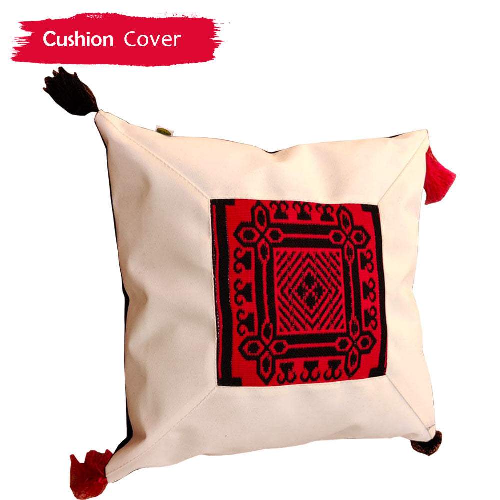 Sofa Cushion, Throw Pillow, traditional cushion 18 x 18" Cover Relaxsit