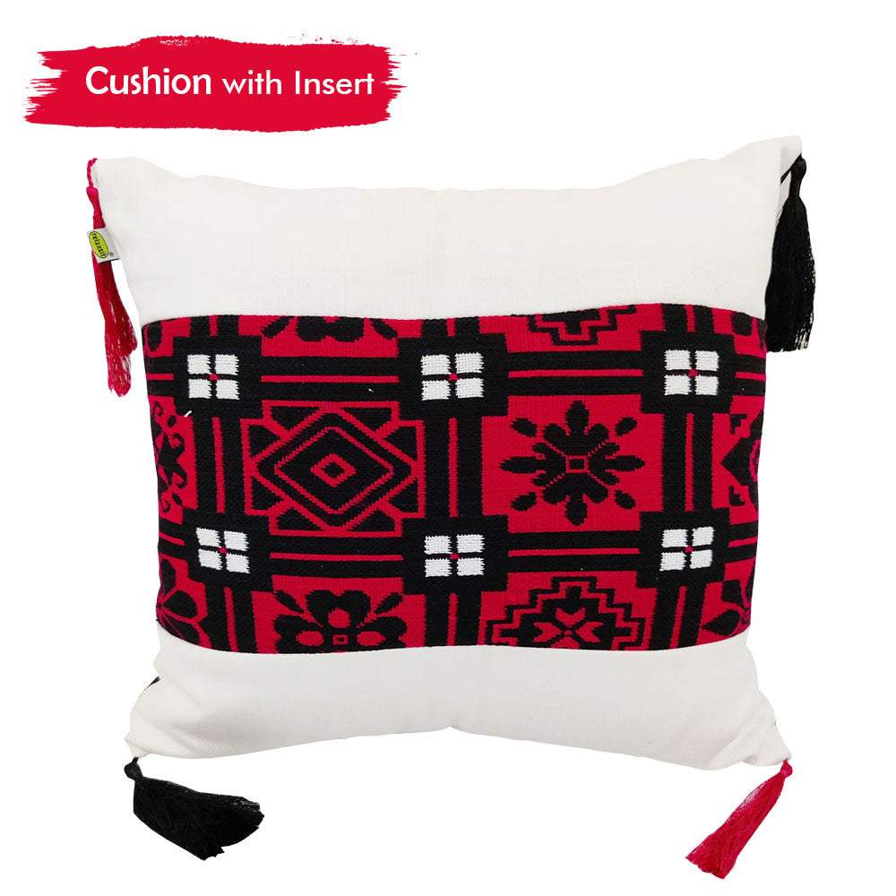 Sofa Cushion, Throw Pillow, traditional cushion 18 x 18" Filled - Relaxsit