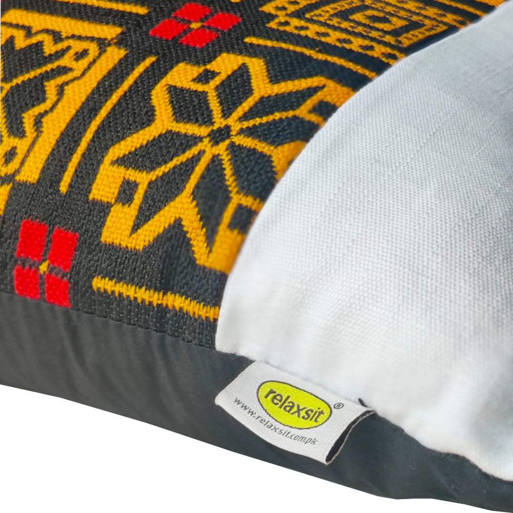 Sofa Cushion, Throw Pillow, traditional cushion 18 x 18" Cover - Relaxsit