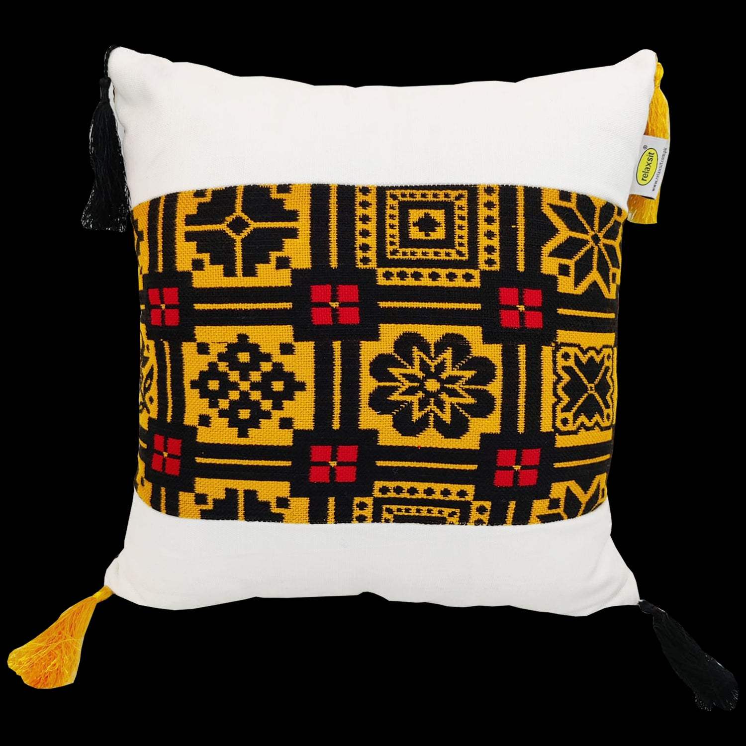 Sofa Cushion, Throw Pillow, traditional cushion 18 x 18" Cover - Relaxsit