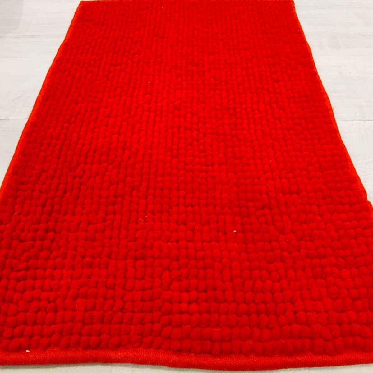 Relaxsit Thick Pile bath mats Bath Mat Non Slip Absorbent Super Rug Carpet Modern Design High Pile mat size 40 x 60cm - Relaxsit