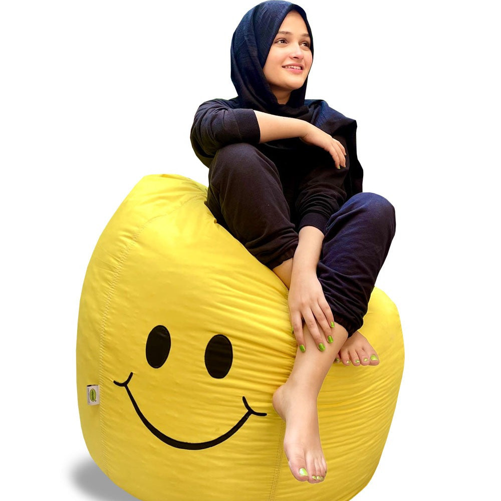 Smiley Face Bean Bag Relaxsit