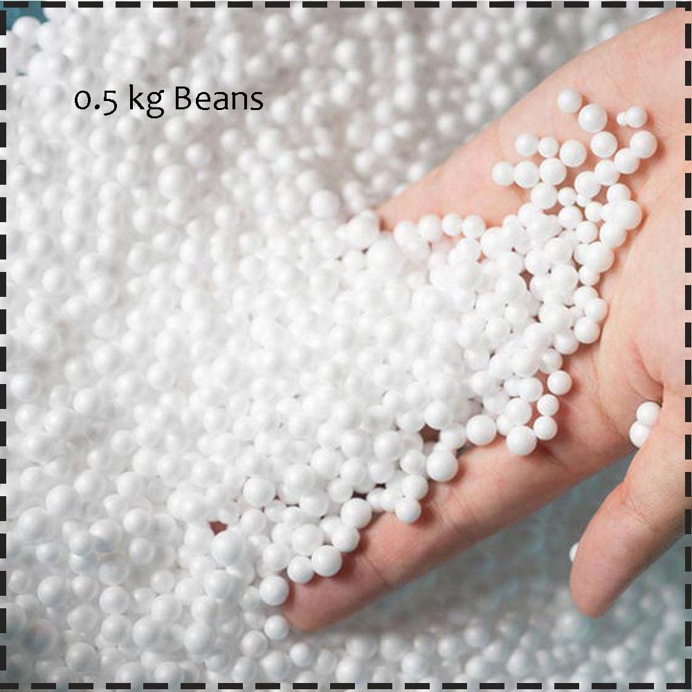 Relaxsit EPS Pearls – Premium Quality Polystyrene Beans – Bean Bag Refilling Available in 0.5, 1, 2, and 4kg Packets -  - Relaxsit