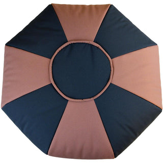 Relaxsit two tone round footStool, Decorative Pouf, Ottoman, Bean Bag Chair, Footstool, Foot Rest Stylish