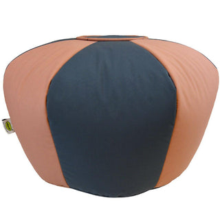 Relaxsit two tone round footStool, Decorative Pouf, Ottoman, Bean Bag Chair, Footstool, Foot Rest Stylish