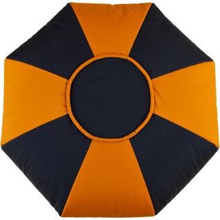 Relaxsit two tone round footStool, Decorative Pouf, Ottoman, Bean Bag Chair, Footstool, Foot Rest Stylish