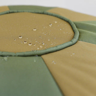 Relaxsit two tone round footStool, Decorative Pouf, Ottoman, Bean Bag Chair, Footstool, Foot Rest Stylish