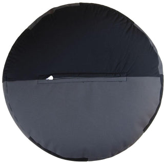 Relaxsit two tone round footStool, Decorative Pouf, Ottoman, Bean Bag Chair, Footstool, Foot Rest Stylish