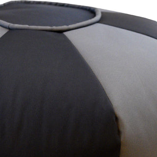 Relaxsit two tone round footStool, Decorative Pouf, Ottoman, Bean Bag Chair, Footstool, Foot Rest Stylish