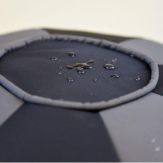 Relaxsit two tone round footStool, Decorative Pouf, Ottoman, Bean Bag Chair, Footstool, Foot Rest Stylish