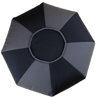 Relaxsit two tone round footStool, Decorative Pouf, Ottoman, Bean Bag Chair, Footstool, Foot Rest Stylish