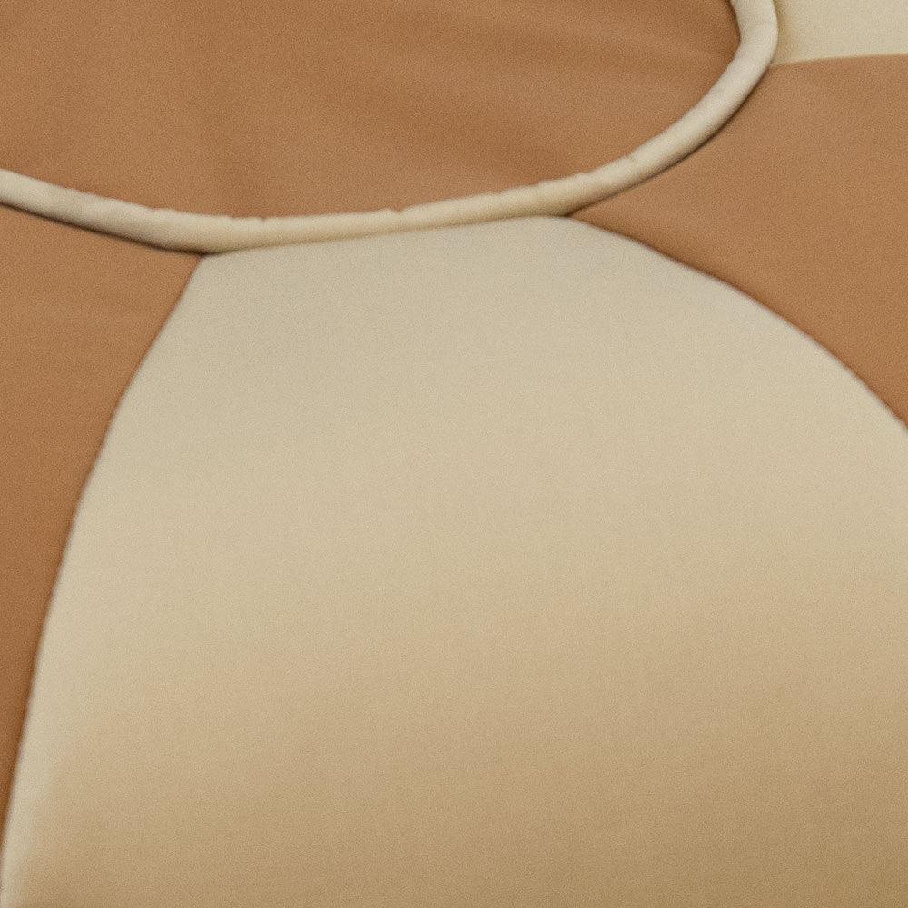 Relaxsit two tone round footStool, Decorative Pouf, Ottoman, Bean Bag Chair, Footstool, Foot Rest Stylish