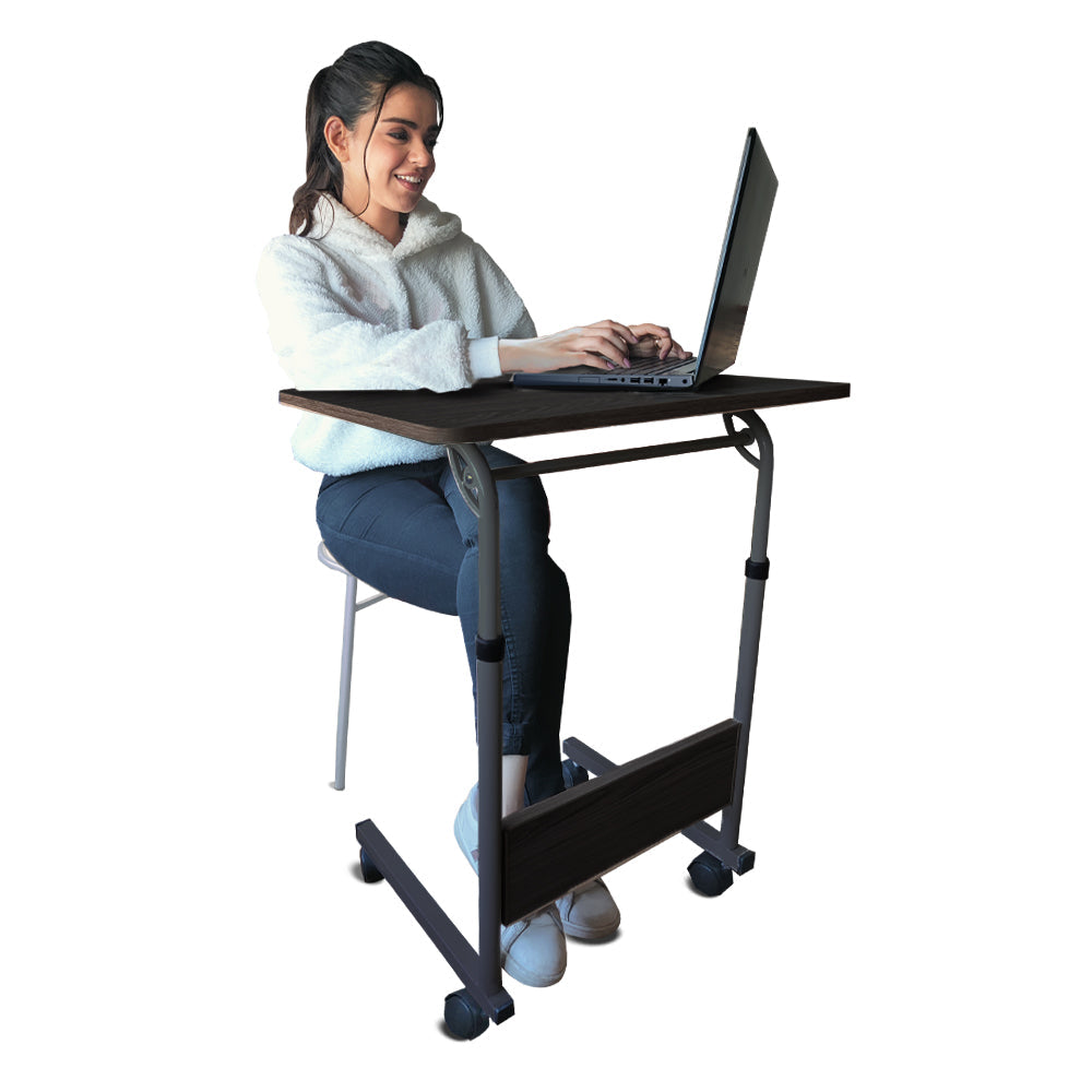 Laptop shop trolley table