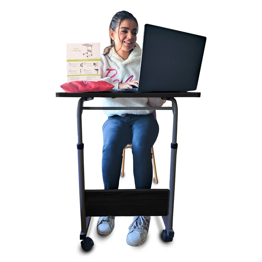 Relaxsit Flexi adjustable C-Table – Bed table, Laptop Trolley Table with Adjustable Height - Relaxsit