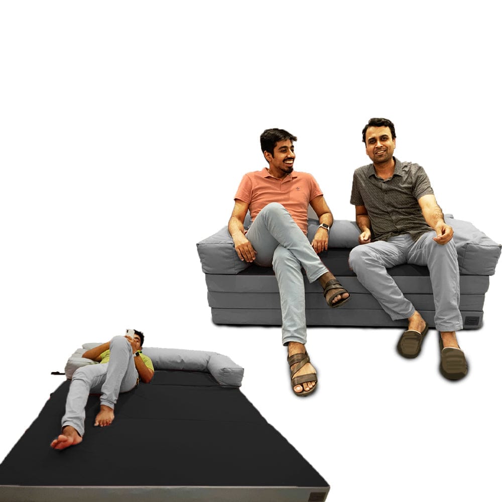 Couple Fold Out Z Chair Bed Fabric