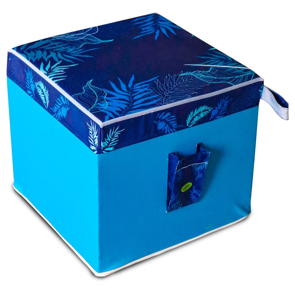 Funky Cube Pouf Luxury Living Room and Bed Room Seating Plus Foot Stool Size 16’’ x 16’’ x 15" Height - Relaxsit