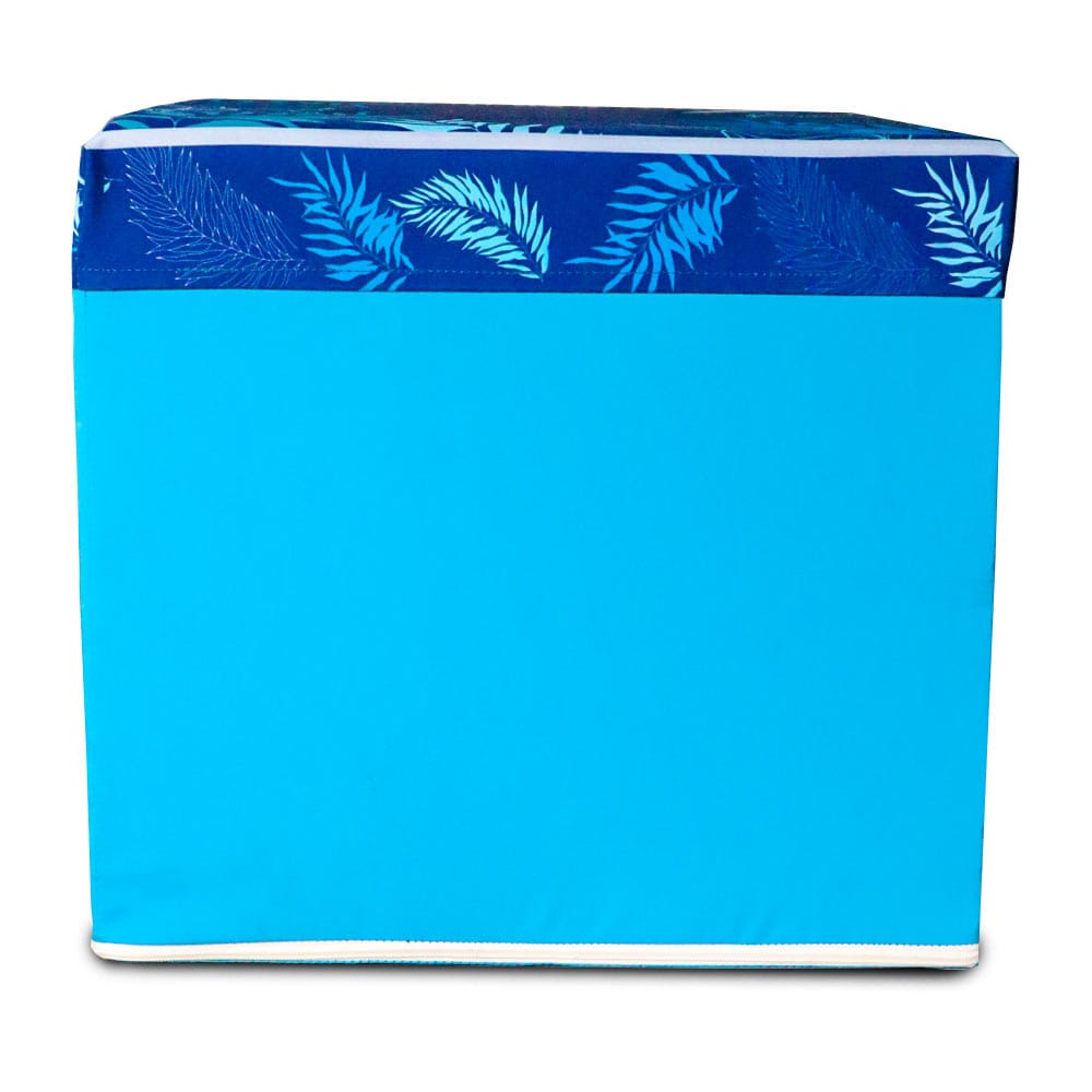 Funky Cube Pouf Luxury Living Room and Bed Room Seating Plus Foot Stool Size 16’’ x 16’’ x 15" Height - Relaxsit