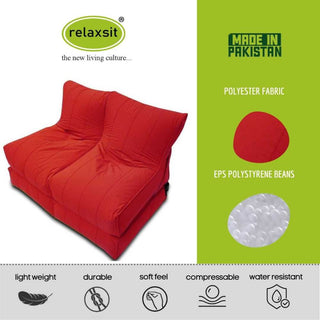 Couples Wallow Flip-Out Lounger - Relaxsit