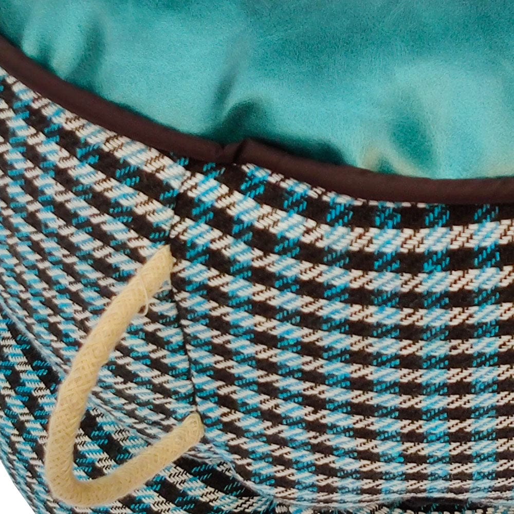 Jacquard Fabric Bean Bag Ottoman Stool - Relaxsit