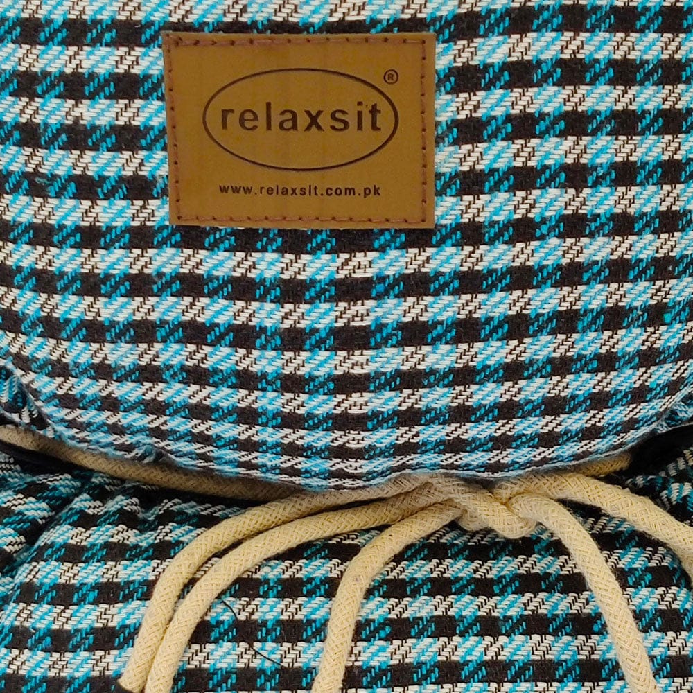 Jacquard Fabric Bean Bag Ottoman Stool - Relaxsit