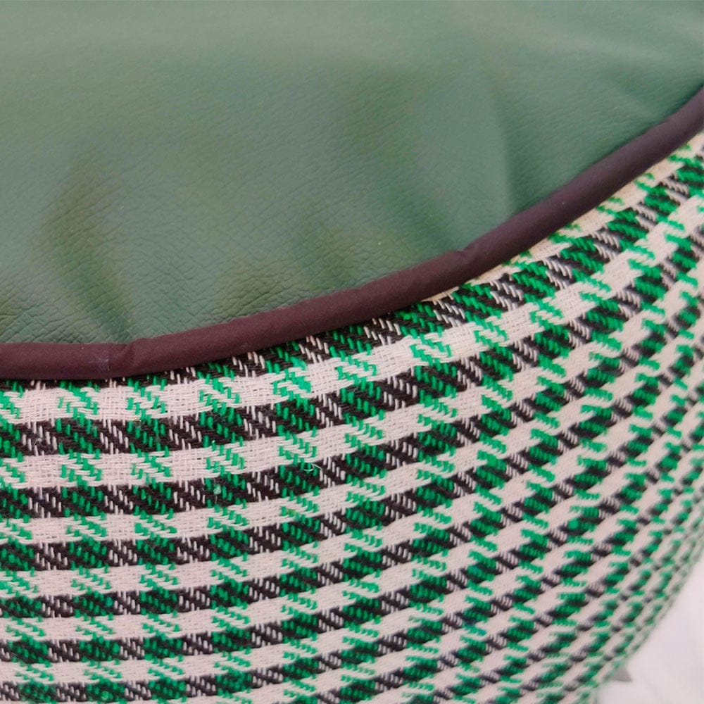 Jacquard Fabric Bean Bag Ottoman Stool - Relaxsit