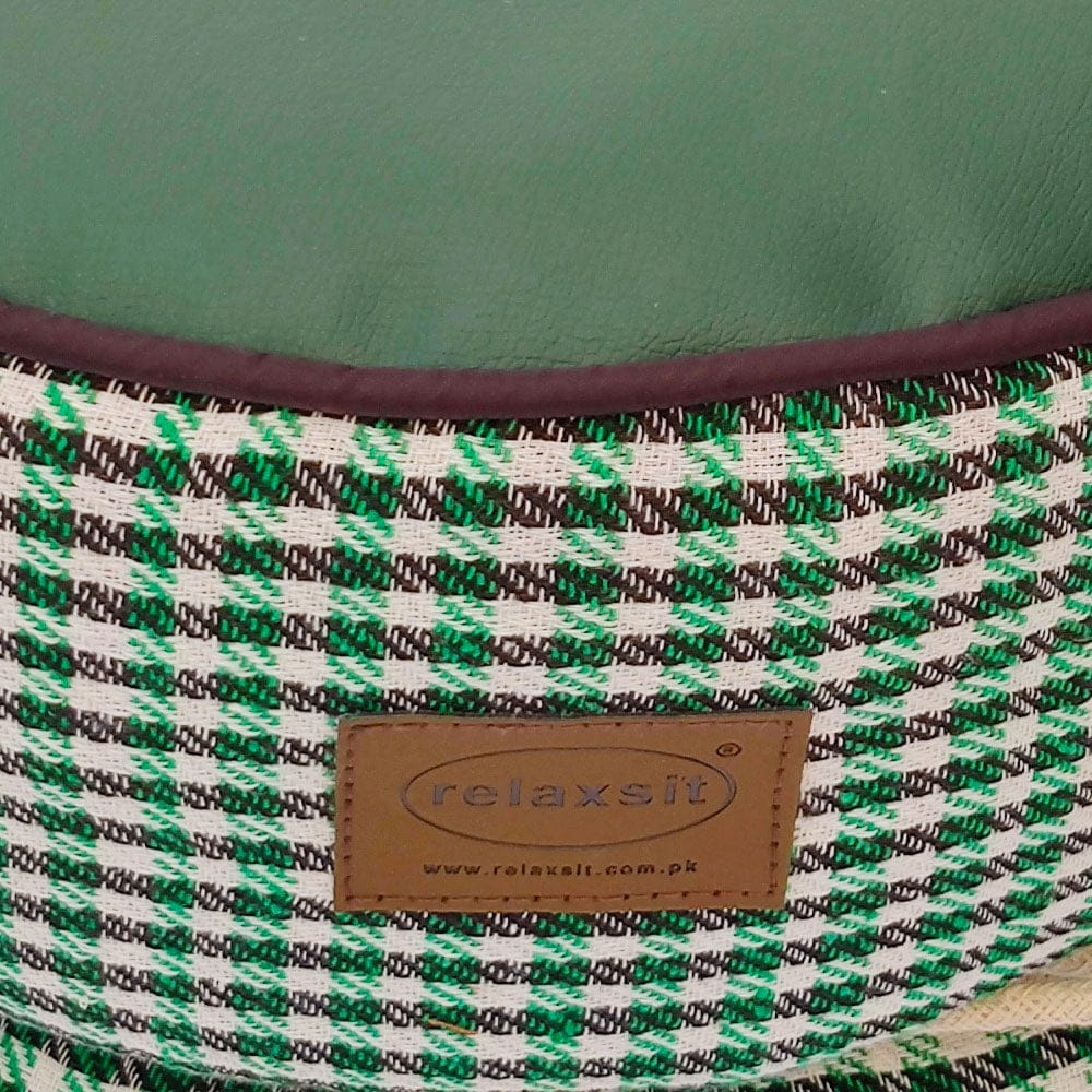 Jacquard Fabric Bean Bag Ottoman Stool - Relaxsit