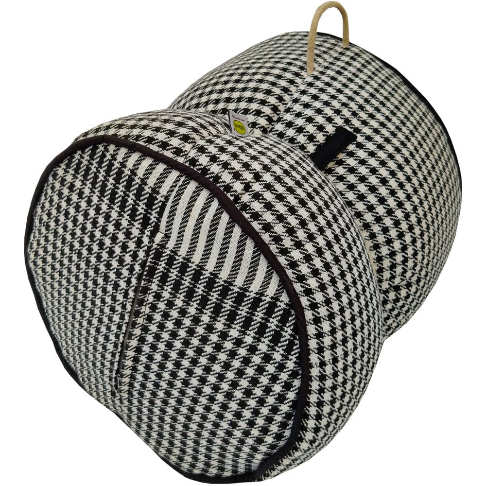 Jacquard Fabric Bean Bag Ottoman Stool - Relaxsit