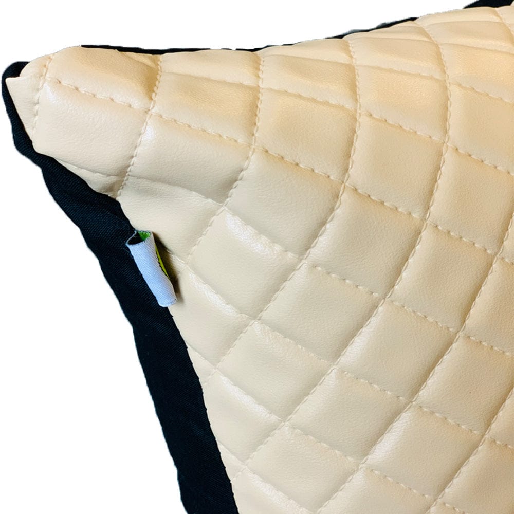 Leather Quilted Cushion - Relaxsit