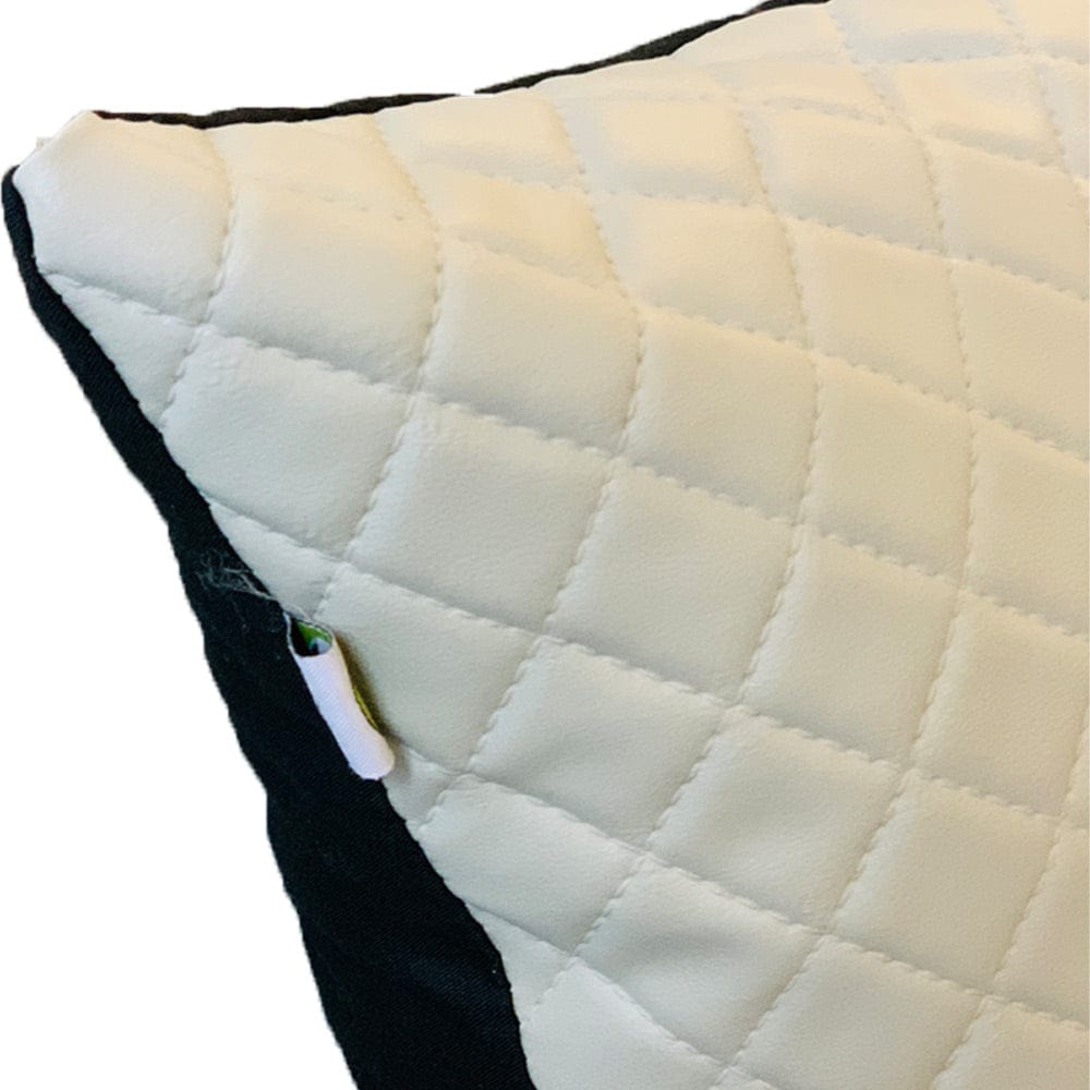 Leather Quilted Cushion - Relaxsit