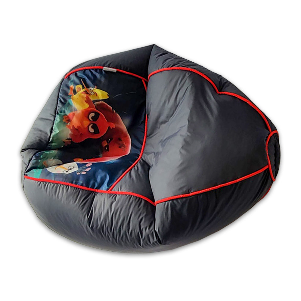 Toodler Cartoon Printed Bean Bag Sofa