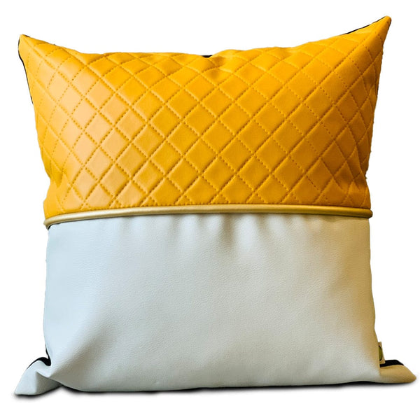 Leather Quilted Cushion - Relaxsit