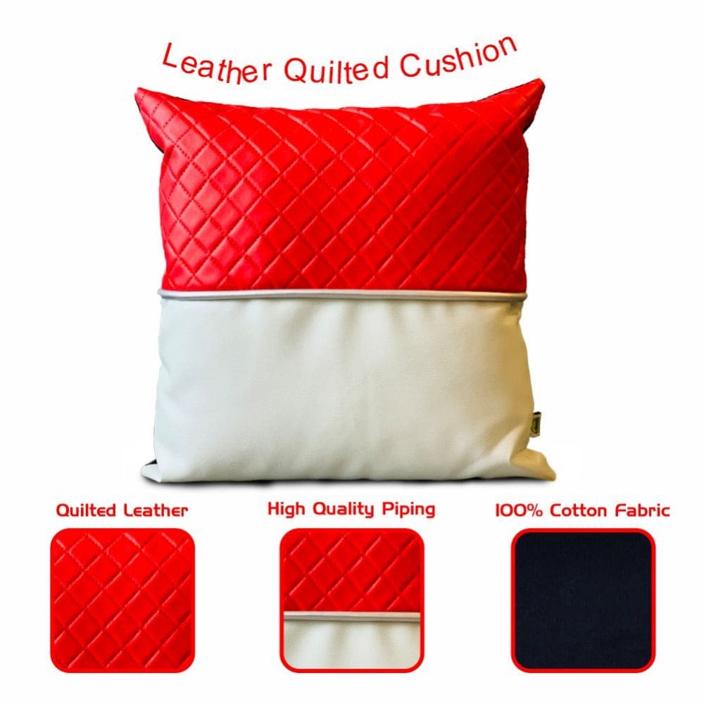 Leather Quilted Cushion - Relaxsit