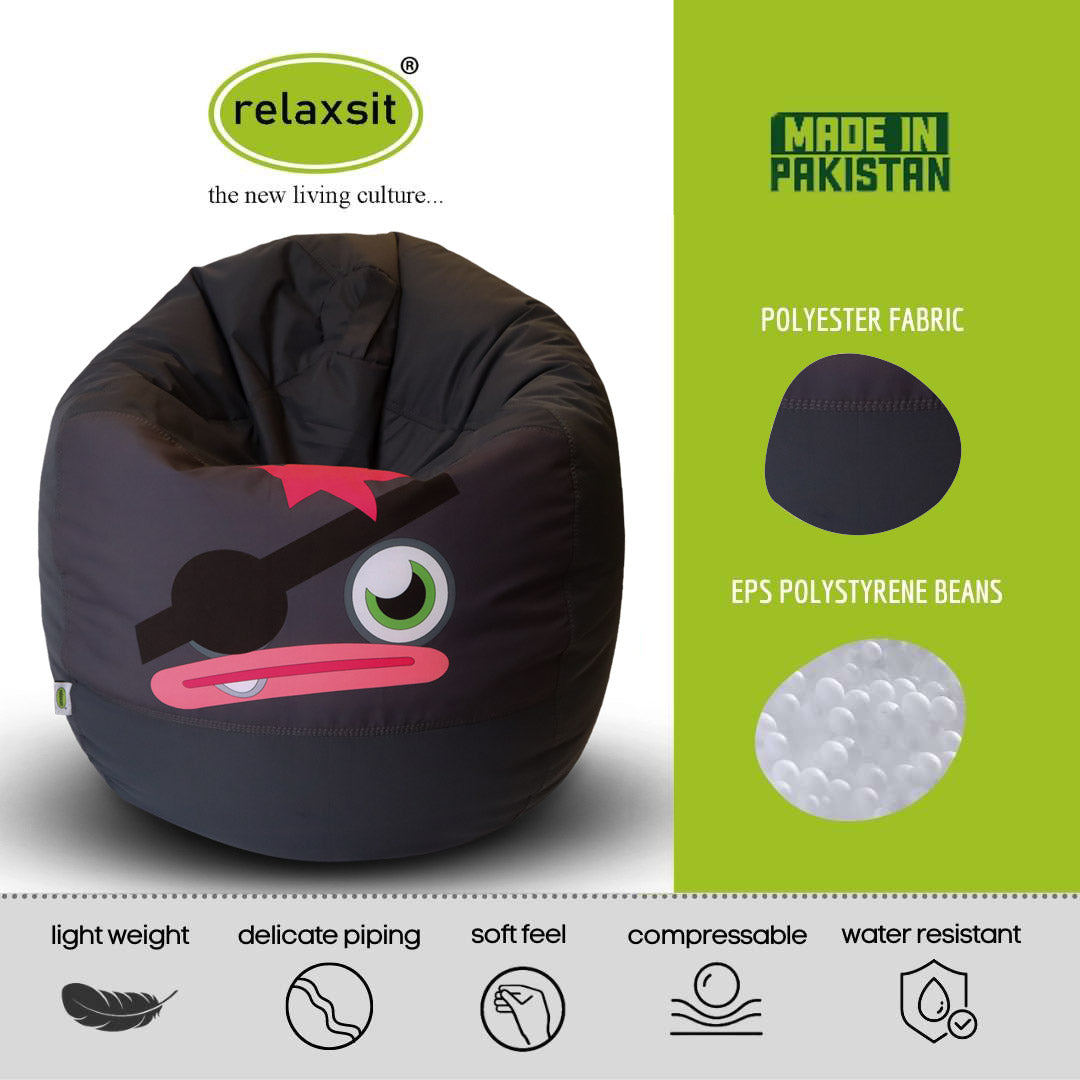 Relaxsit Monster Bean Bag – Medium-Sized Bean Bag Sofa – A Perfect Seating Solution for Youngsters -  - Relaxsit