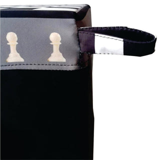 Relaxsit Funky Pouf Cube Luxury Living Room and Bedroom Seating Plus Footstool Size 16’’ x 16’’ x 15" Height -  - Relaxsit