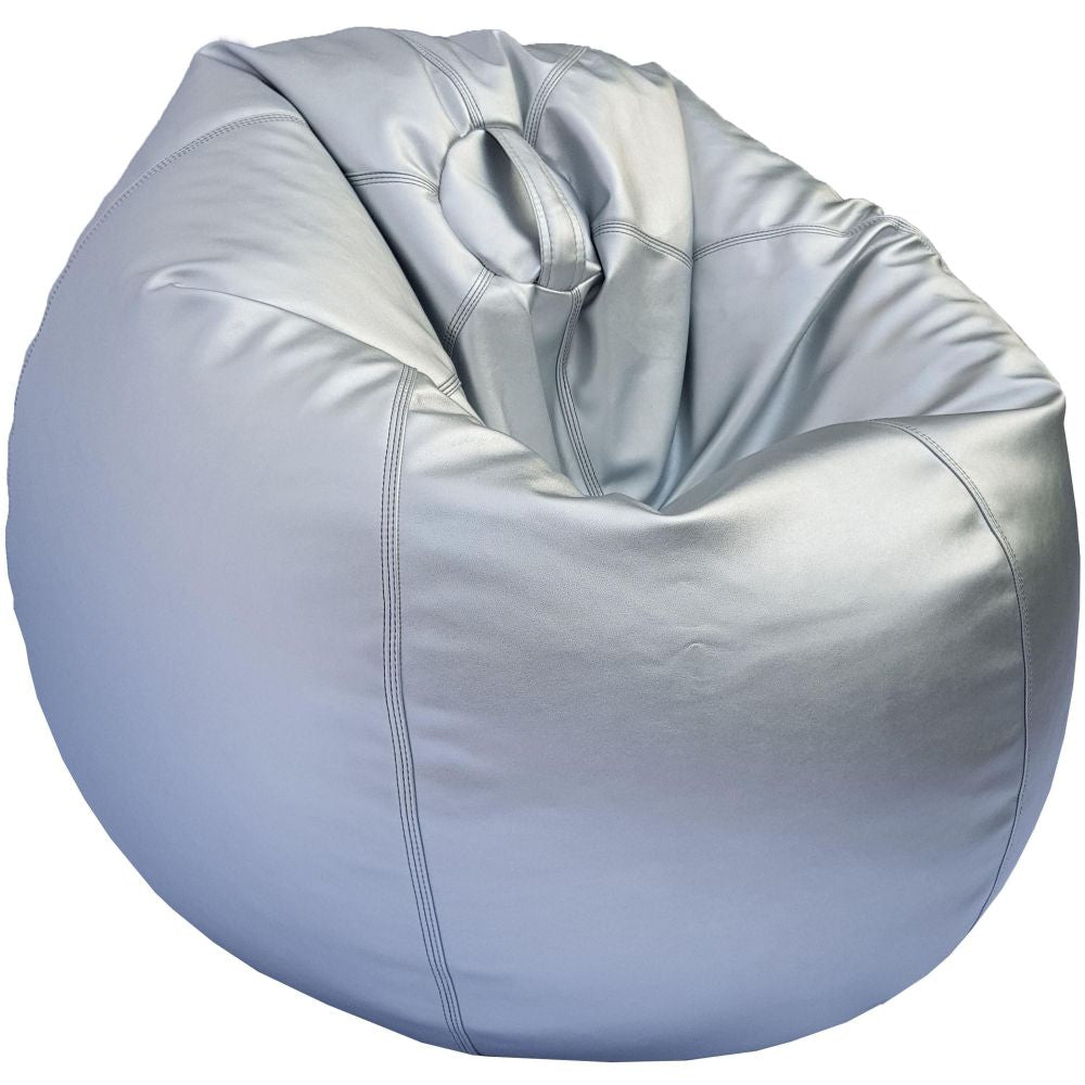 Relaxsit Puffy Leather Bean Bag – Versatile Comfy Bean Bag for Lounge and Bedroom – Water-Repellant Dim. 110x80cm - Relaxsit