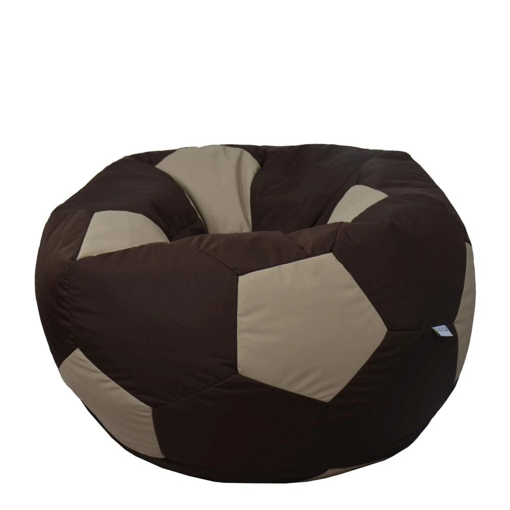 Queen Size Football Bean Bag set With Stool - Relaxsit